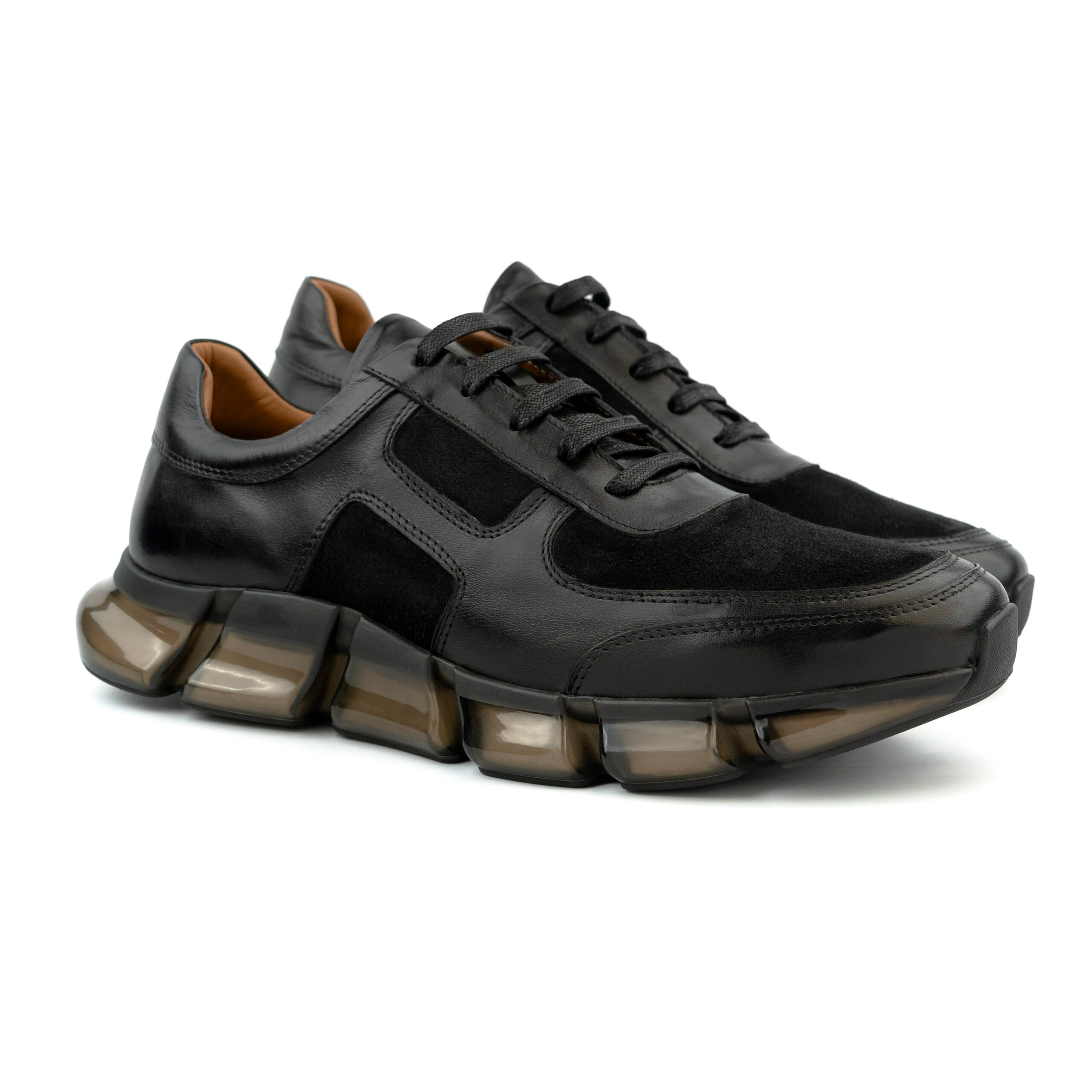 Baskets Homme – BLM07 DAIM Noir