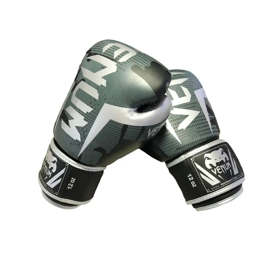 Gant De Boxe Venum Compact – Gris Argent